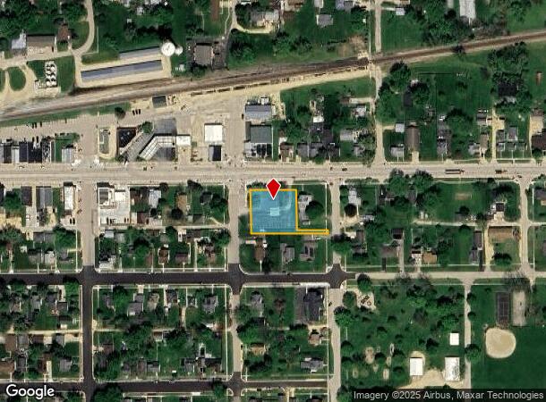  306 W Main St, Kirkland, IL Parcel Map