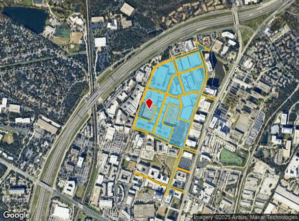  11800 Domain Blvd, Austin, TX Parcel Map