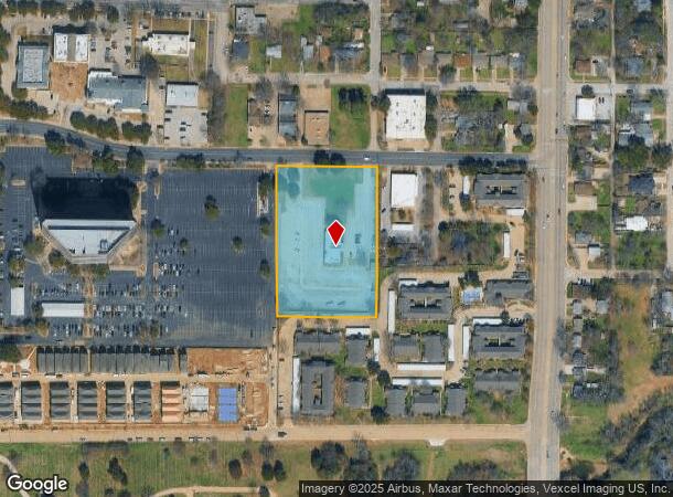  724 E Border St, Arlington, TX Parcel Map