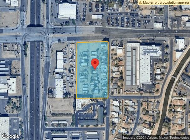  2401 W Indian School Rd, Phoenix, AZ Parcel Map