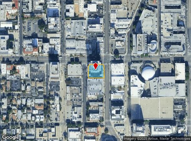  6430 W Sunset Blvd, Los Angeles, CA Parcel Map