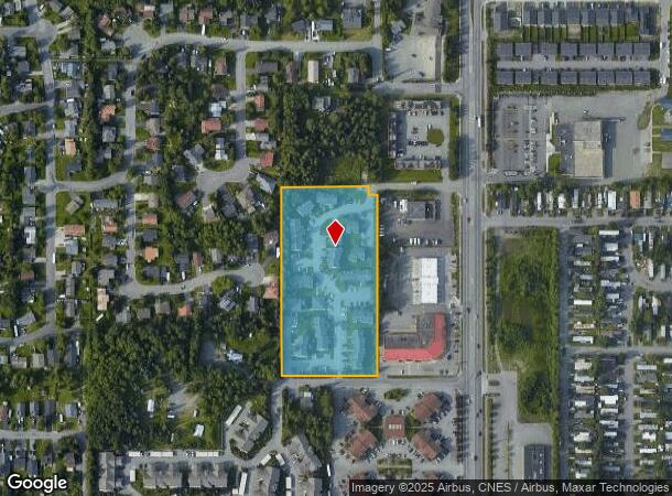 2201 E 56Th Ave, Anchorage, AK Parcel Map