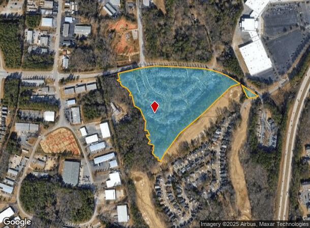  355 Jennings Mill Pky, Athens, GA Parcel Map