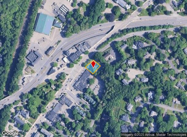 258 Washington St, Wellesley Hills, MA Parcel Map