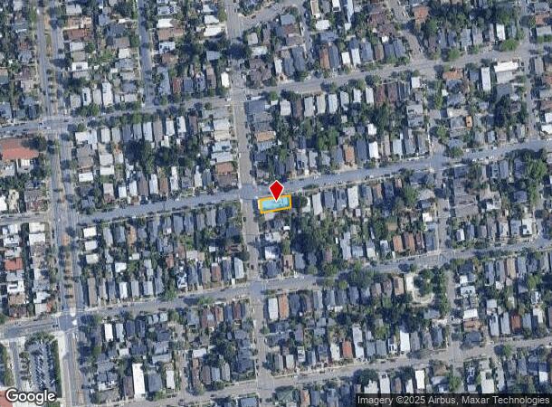  1600 Lincoln St, Berkeley, CA Parcel Map