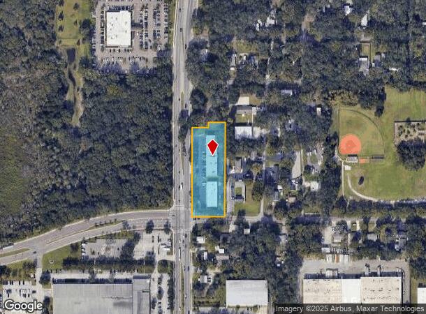 2713 N Falkenburg Rd, Tampa, FL Parcel Map