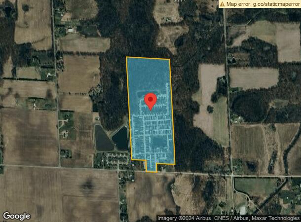  5325 Van Orden Rd, Webberville, MI Parcel Map