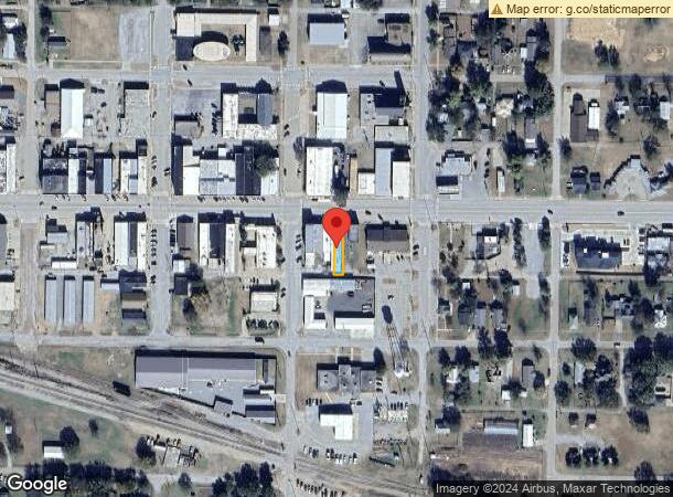  218 W Main St, Stroud, OK Parcel Map