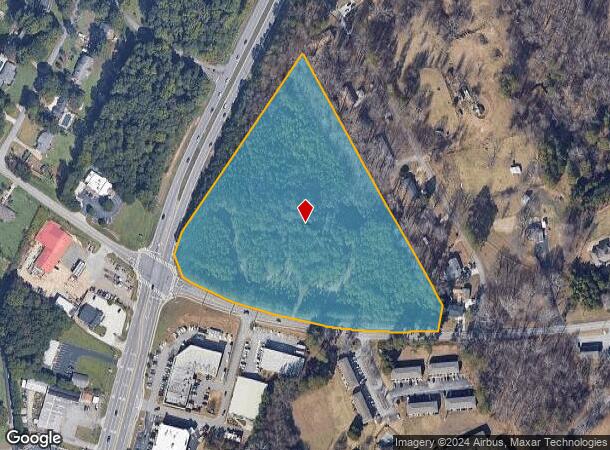  3930 Mountain View Rd, Oakwood, GA Parcel Map