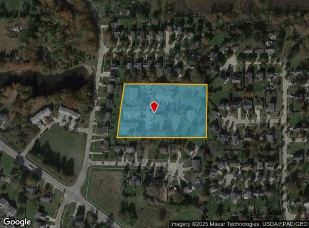  900 Dawn Ct, Medina, OH Parcel Map