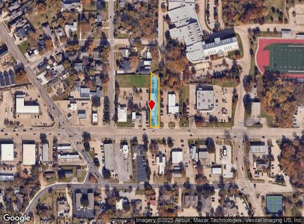 1018 W Northwest Hwy, Grapevine, TX Parcel Map