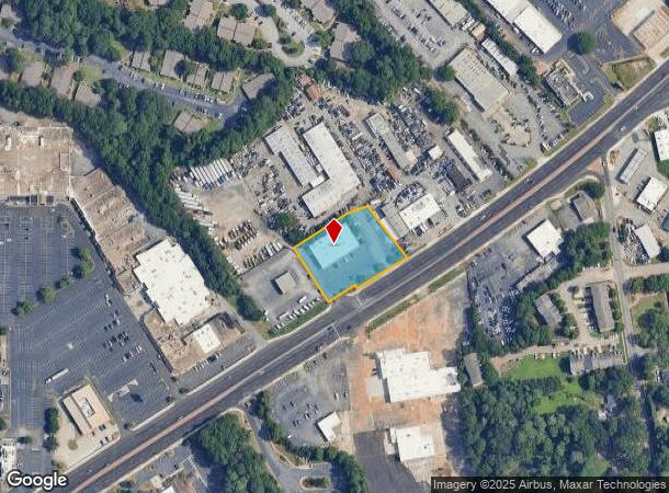  6130 Memorial Dr, Stone Mountain, GA Parcel Map