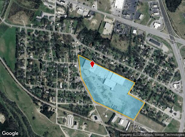  551 Springplace Rd, Lewisburg, TN Parcel Map