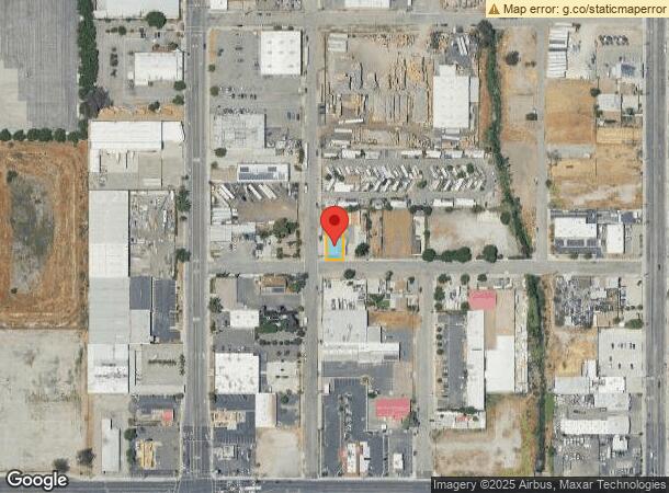  444 Oak St, San Bernardino, CA Parcel Map