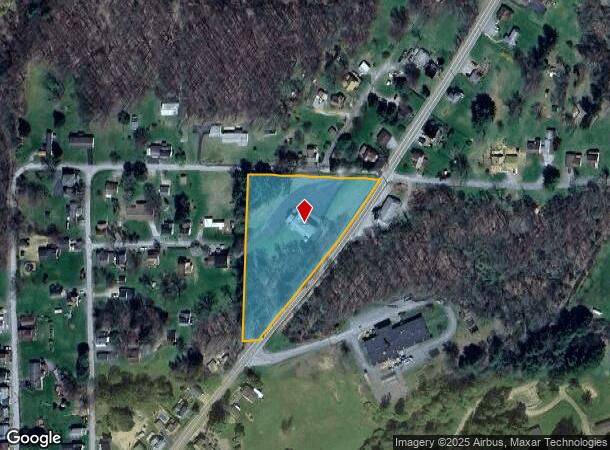  430 Oak St, Anita, PA Parcel Map