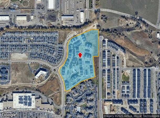 12170 Washington Center Pkwy, Thornton, CO Parcel Map