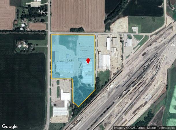  831 S Columbus Ave, Newton, KS Parcel Map