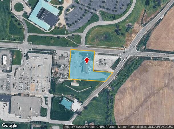 7725 Refugee Rd, Pickerington, OH Parcel Map