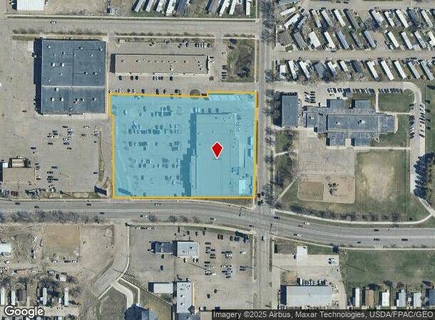  1144 E Bismarck Expy, Bismarck, ND Parcel Map