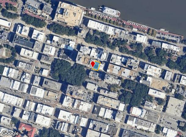 30 E Bryan St, Savannah, GA Parcel Map