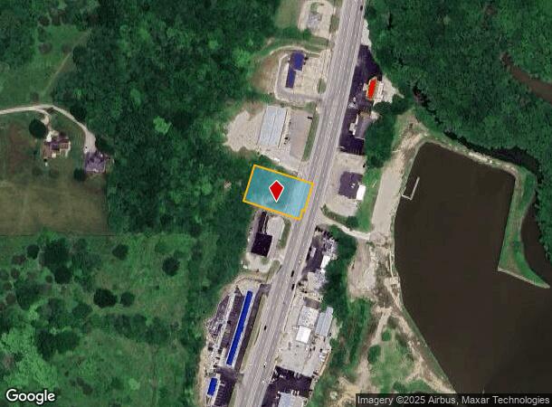  616 Green Blvd, Aurora, IN Parcel Map