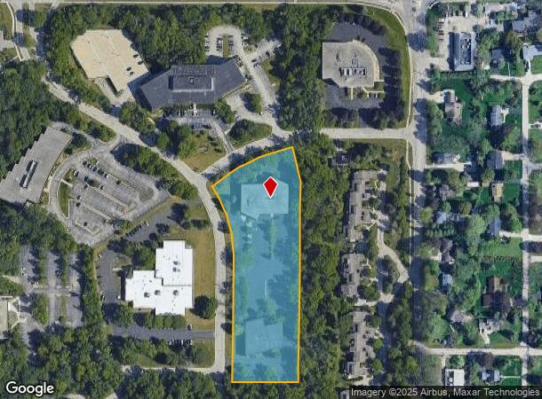 350 Bishops Way, Brookfield, WI Parcel Map