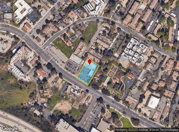  1861 E Thousand Oaks Blvd, Thousand Oaks, CA Parcel Map