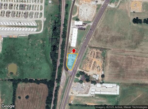  1280 S Highway 377, Pilot Point, TX Parcel Map