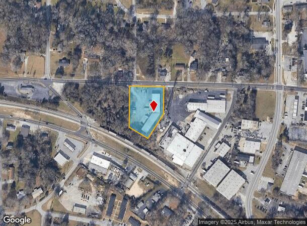  1204 S Main St Ne, Conyers, GA Parcel Map