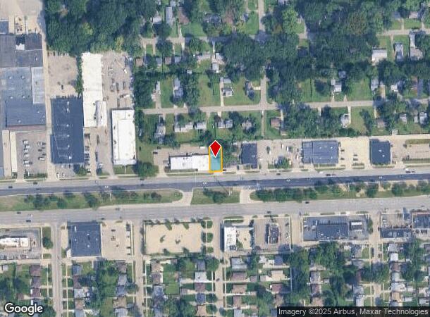  20860 W 8 Mile Rd, Southfield, MI Parcel Map
