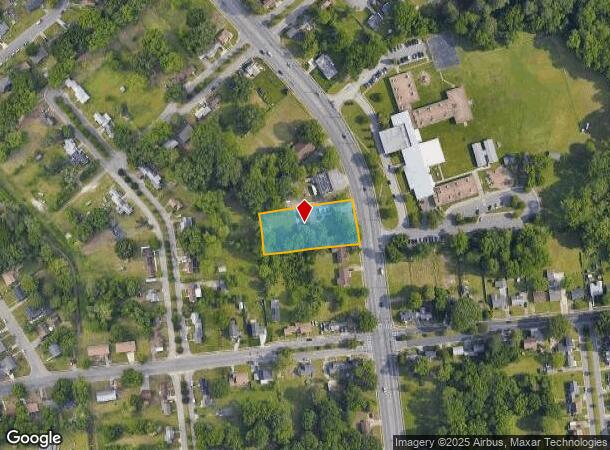  1421 Aberdeen Rd, Hampton, VA Parcel Map