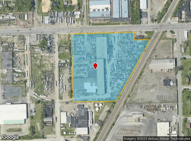  7170 E Mcnichols Rd, Hamtramck, MI Parcel Map