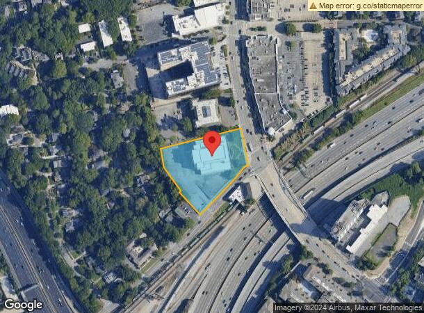  1690 Peachtree St Nw, Atlanta, GA Parcel Map