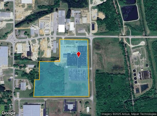  2500 Legacy Dr, Corinth, MS Parcel Map
