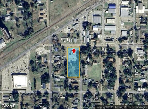  1601 Loree St, Vinton, LA Parcel Map