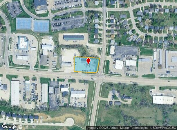  1808 16Th Ave Sw, Cedar Rapids, IA Parcel Map