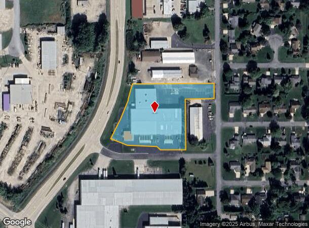 1000 Strohmeyer Dr, Neenah, WI Parcel Map