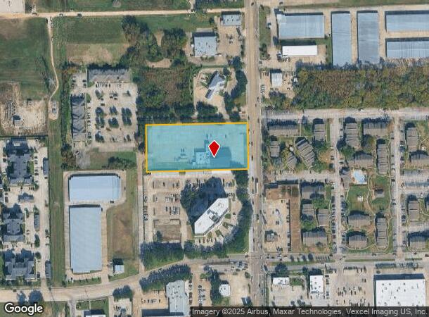 3703 Garth Rd, Baytown, TX Parcel Map