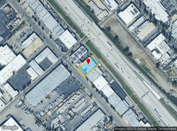 12811 Foothill Blvd, Sylmar, CA Parcel Map