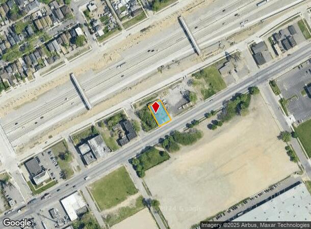  6944 W Fort St, Detroit, MI Parcel Map