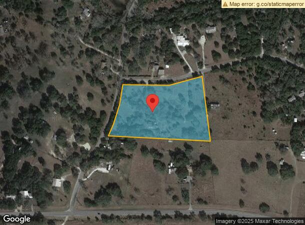  250 Rolling Oaks Dr, Driftwood, TX Parcel Map