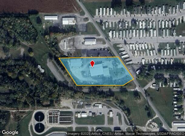  1303 Fostoria Rd, Fostoria, OH Parcel Map