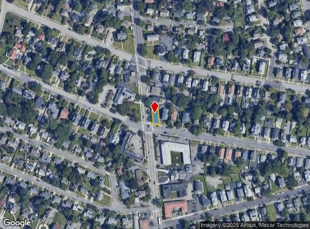 1668 Broad St, Cranston, RI Parcel Map