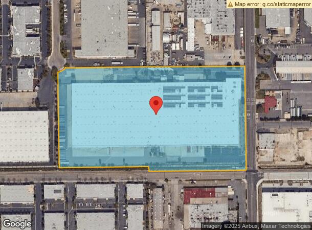  601 S Acacia Ave, Fullerton, CA Parcel Map