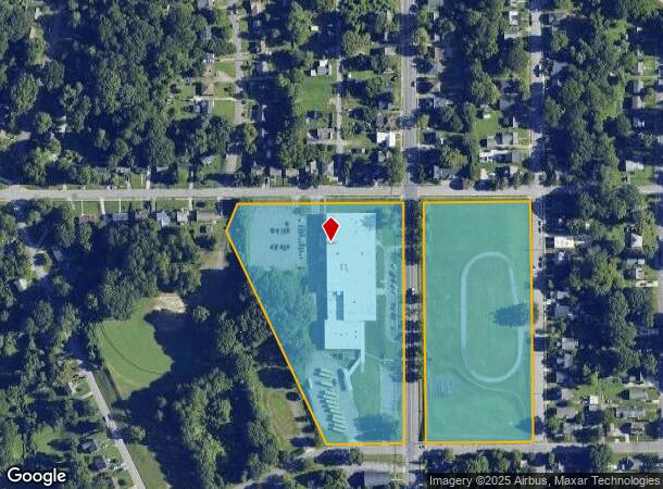 2700 S Main St, Winston Salem, NC Parcel Map