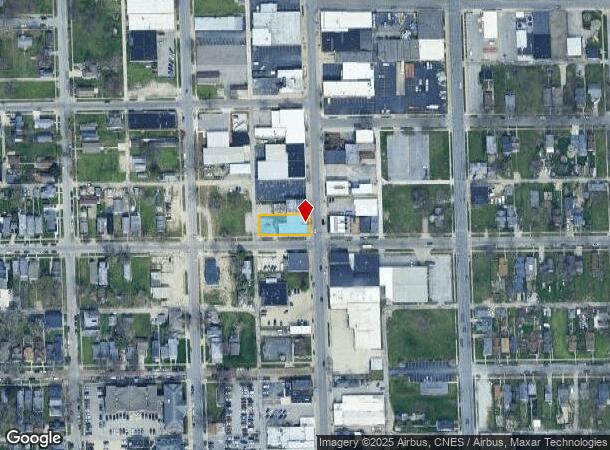  1938 S Calhoun St, Fort Wayne, IN Parcel Map