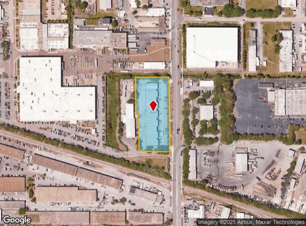 1710 N Hercules Ave, Clearwater, FL Parcel Map