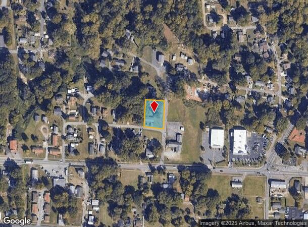  414 E Wilkins St, Dallas, NC Parcel Map