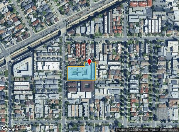826 S 4Th St, Alhambra, CA Parcel Map
