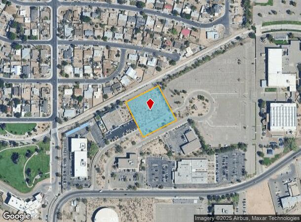  1701 Randolph Rd Se, Albuquerque, NM Parcel Map
